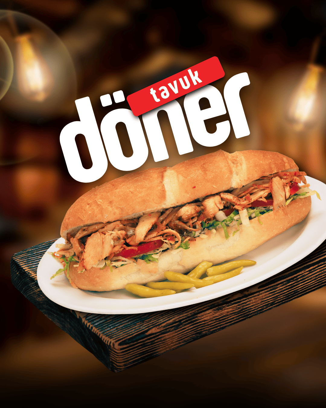 Tavuk Döner Ekmek Arasi(100gr)